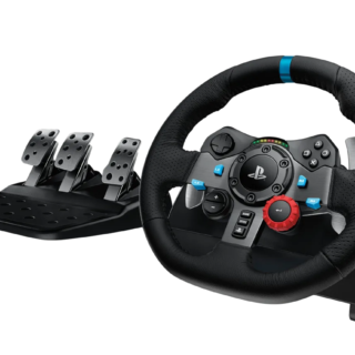 logitech g29 volant cuir et palettes acier inox